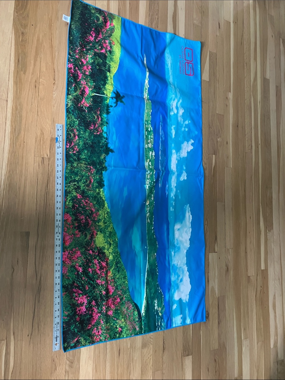 Ocean Surfari St. Thomas Microfiber Beach Towel